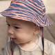 Dětský klobouček na zavazování s UPF 50+ Zebra | Swim Essentials